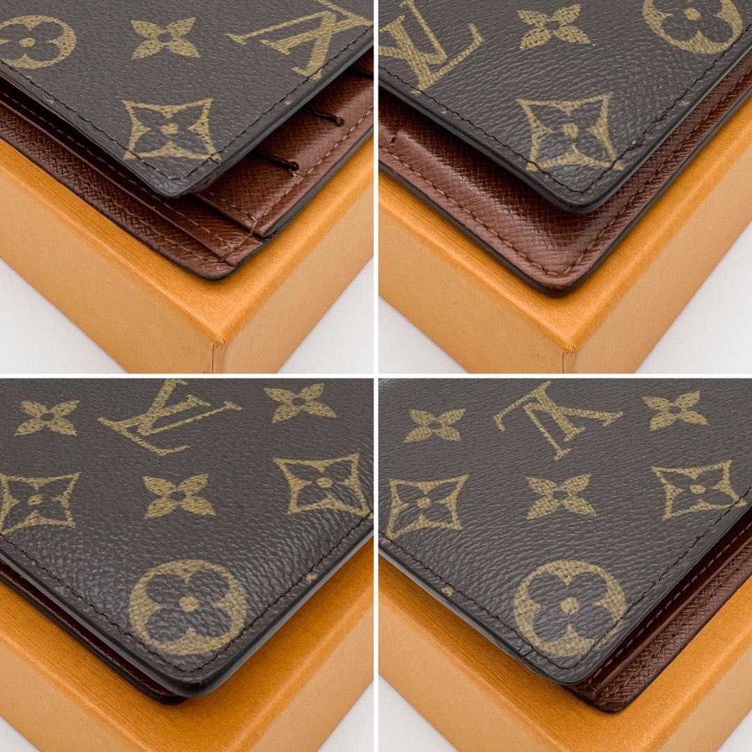 【美品】 ヴィトン モノグラム ポルトフォイユ マルコ 財布 M61665