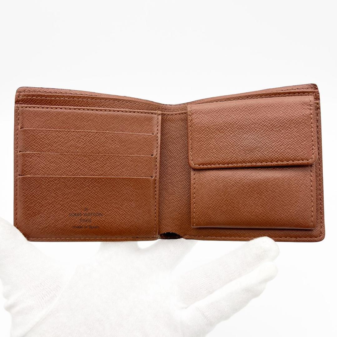 【美品】 ヴィトン モノグラム ポルトフォイユ マルコ 財布 M61665