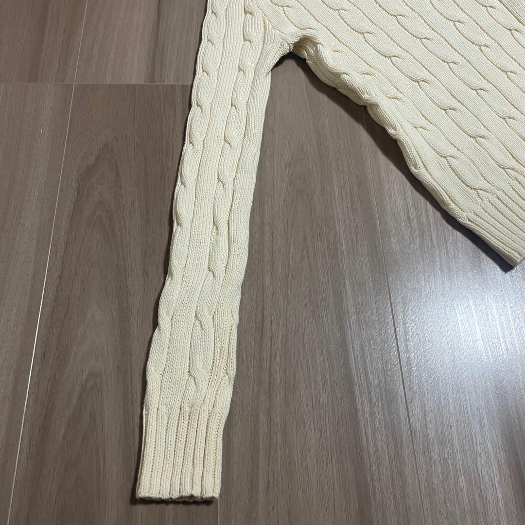 【美品】Polo Ralph Lauren アイボリー ニット XS