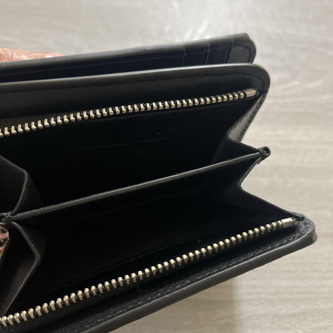 MARC JACOBS マークジェイコブス レザー 二つ折り財布 Jマーク