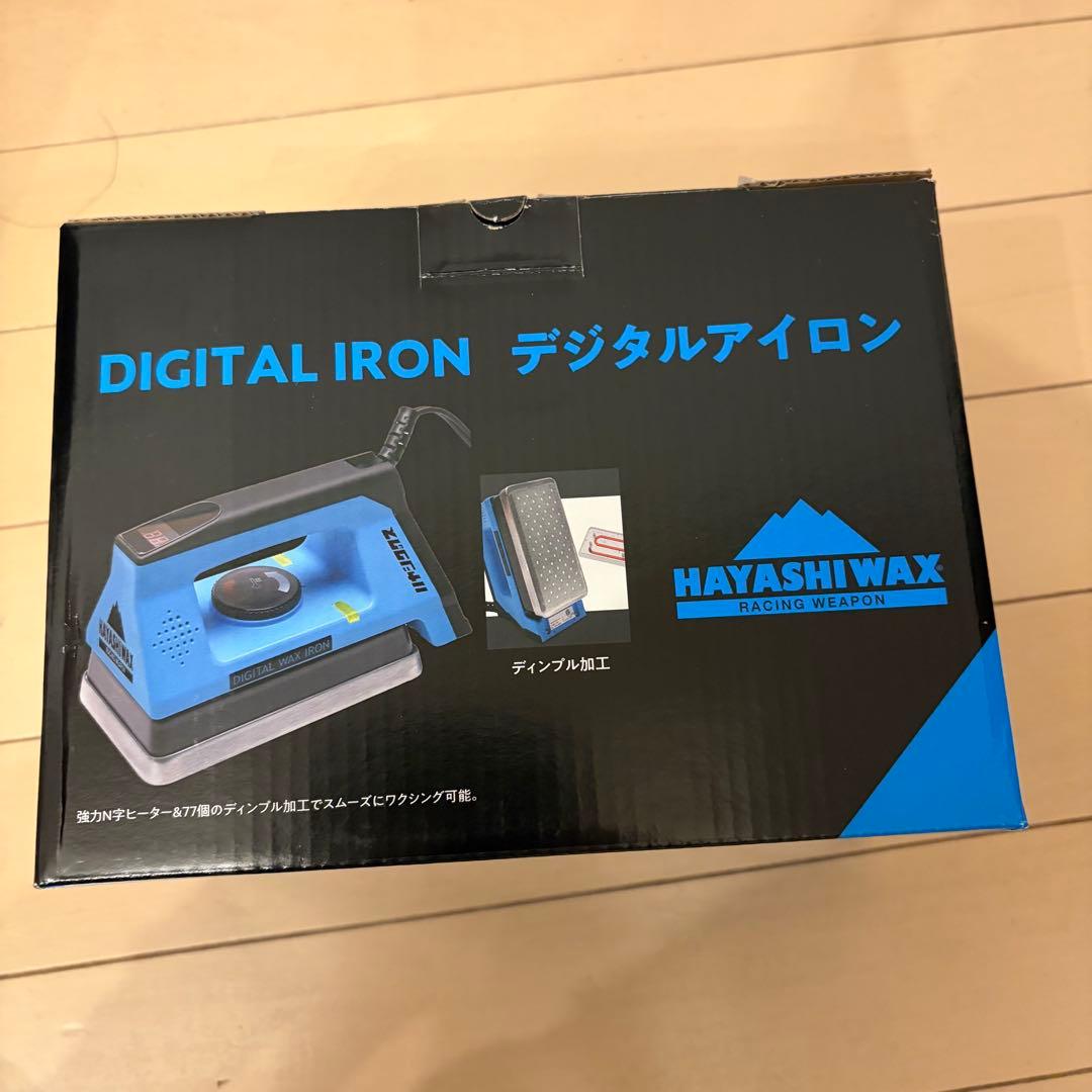 ハヤシワックス　デジタルアイロン　スノーボード
