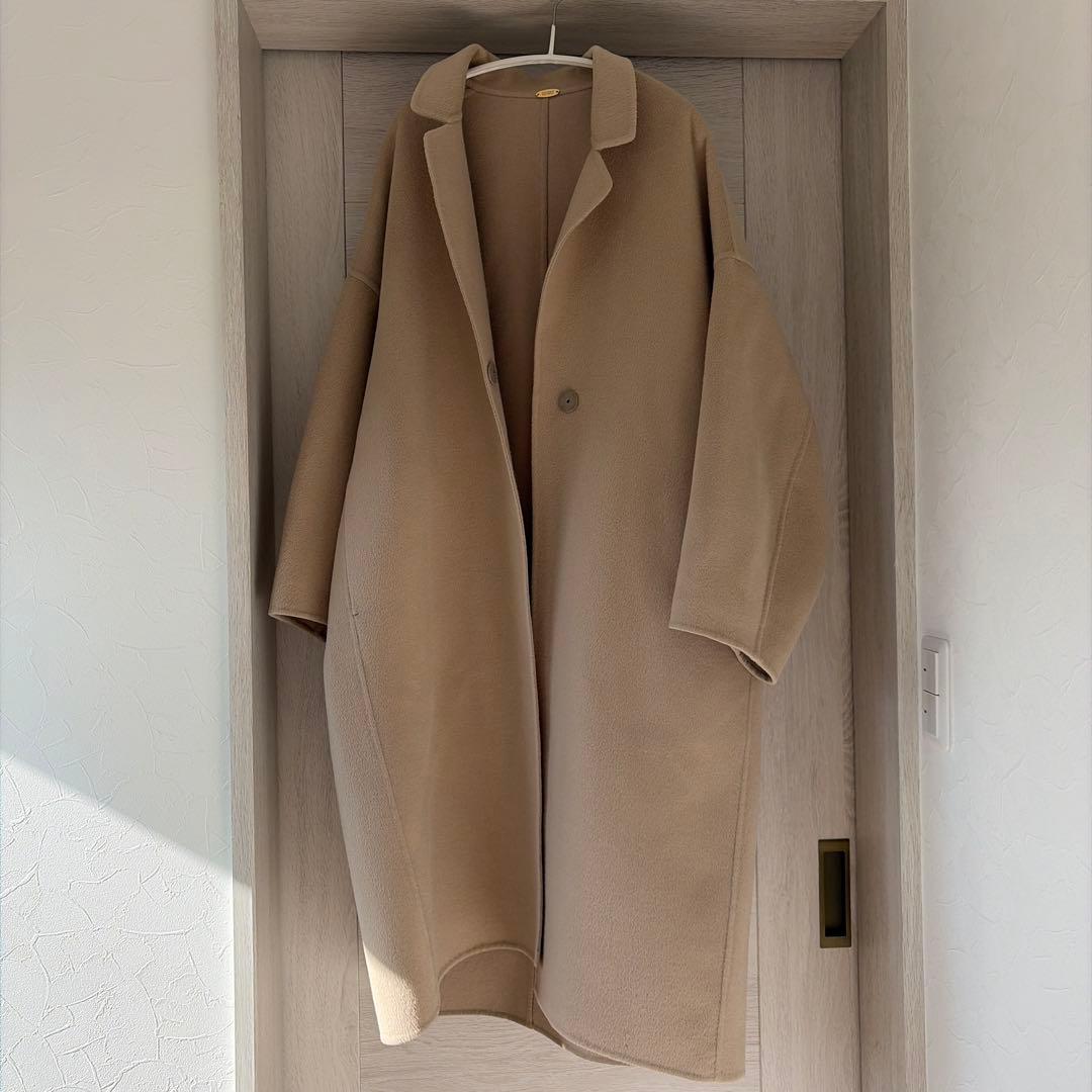 deuxieme classe ウールアンゴラリバーコート