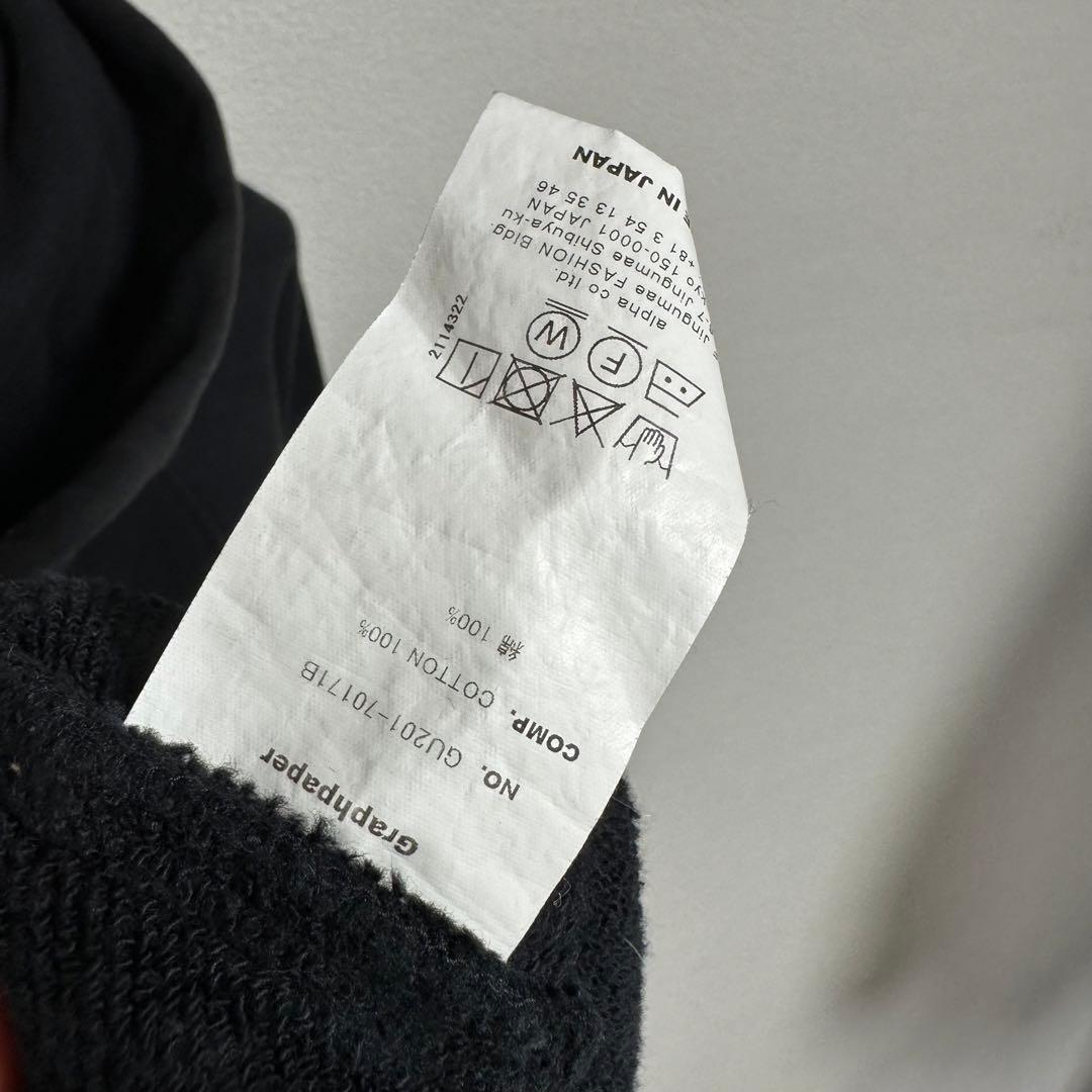 トップス LOOPWHEELER Graphpaper/Half-Zip Parka