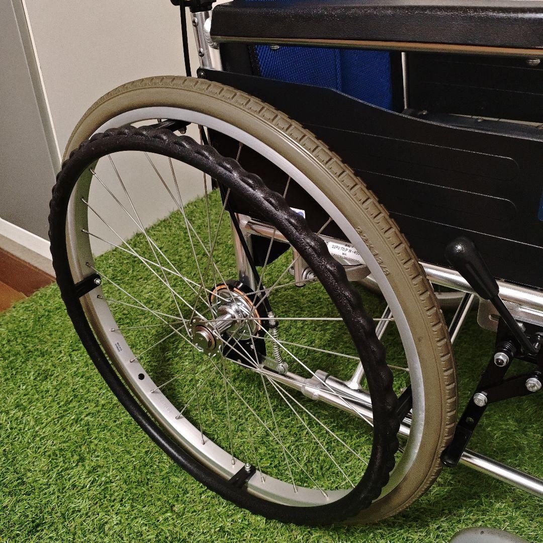 ミキ 自走式 車椅子 ノーパンクタイヤ BAL-1