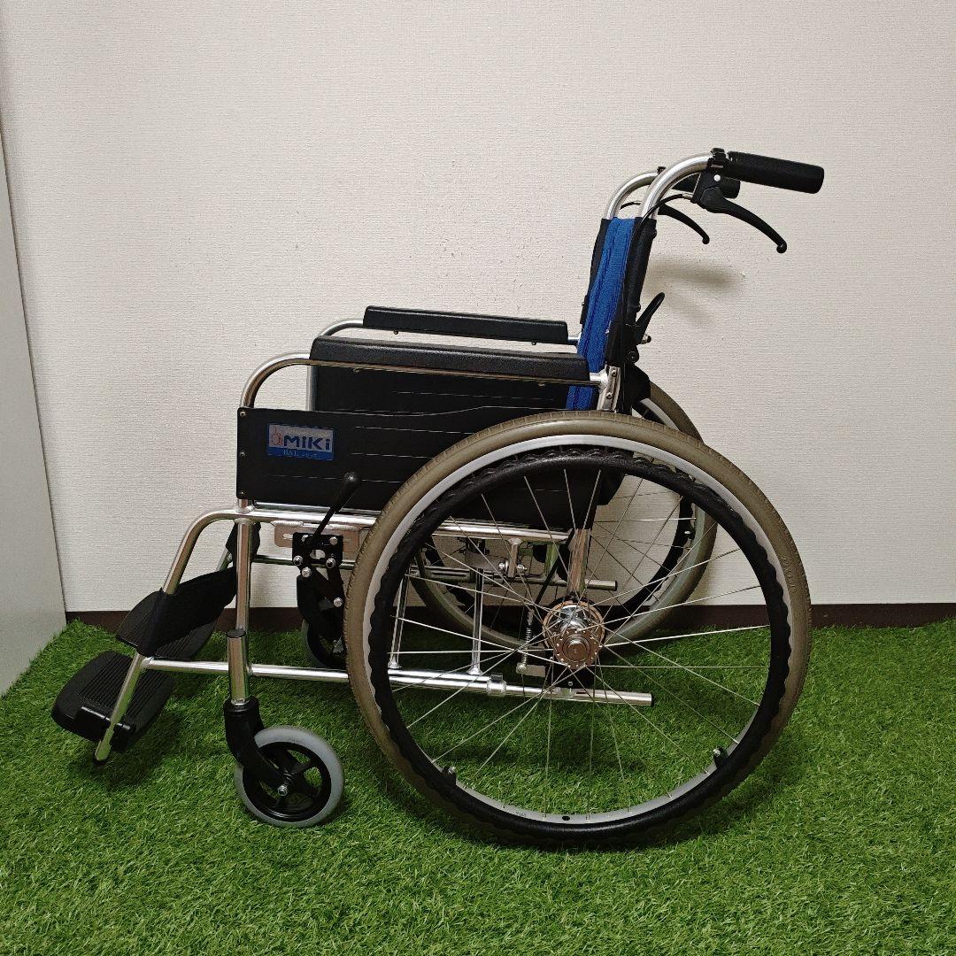 ミキ 自走式 車椅子 ノーパンクタイヤ BAL-1