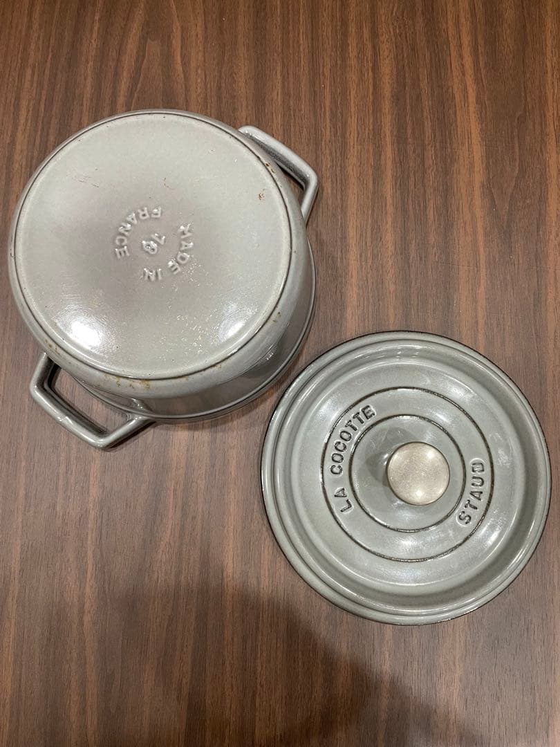 STAUB ストウブ　グレー 18cm