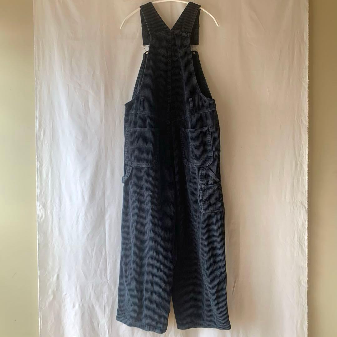 ヴィンテージ　ディズニー　ミッキー　コーデュロイ オーバーオール L 男女兼用