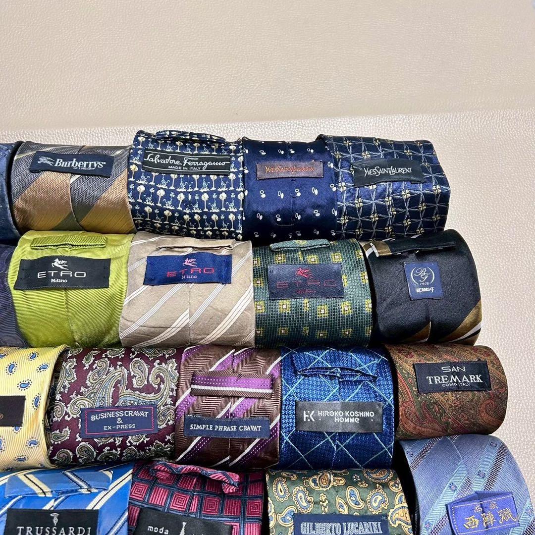 ネクタイセット　40本セット　トロッター プラダ　バーバリー　ネクタイ　ビジネス