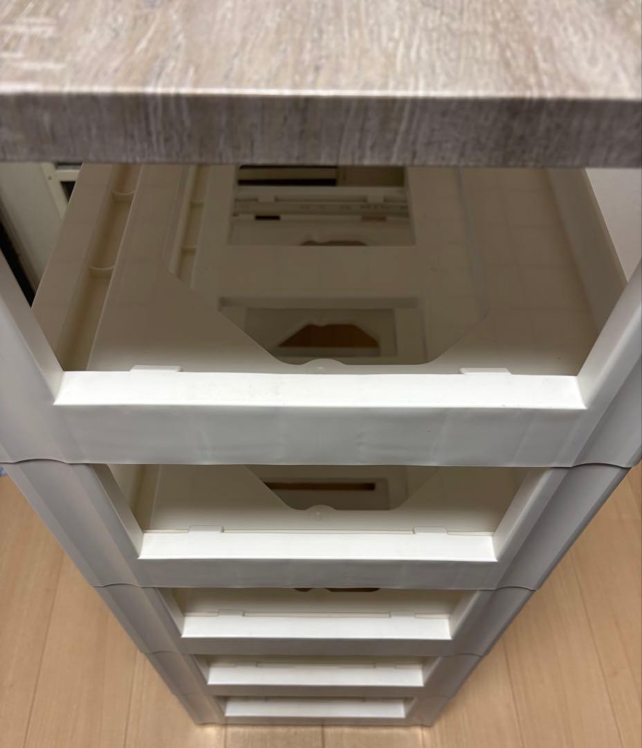 アイリスオーヤマ チェスト 5段 木目調天板チェスト 衣装ケース 収納ケース