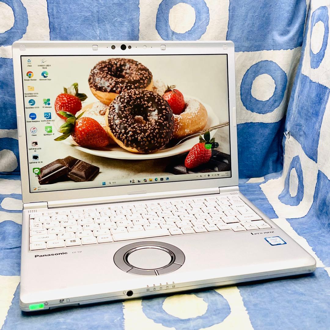 第8世代♡人気レッツノート♪快速SSD256GB☆高性能i5☆カメラ！Win11