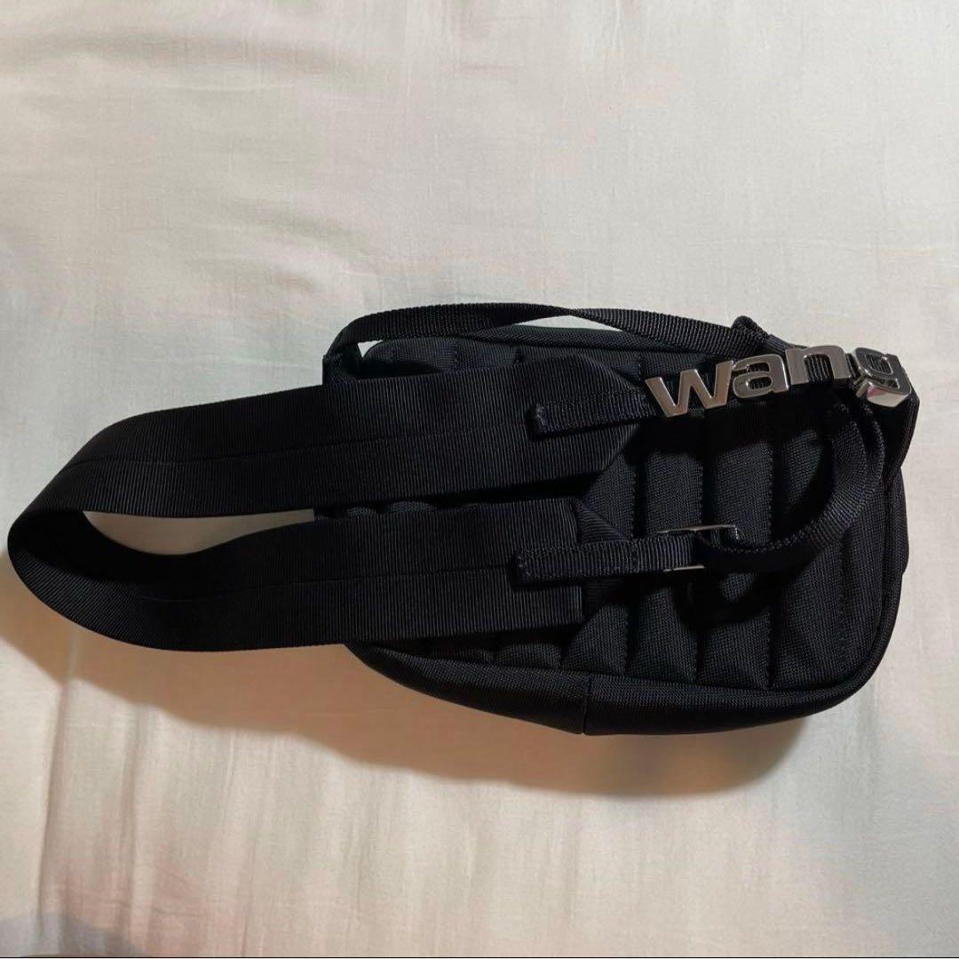 Alexander Wang ロゴバックル ショルダーバッグ　ブラック