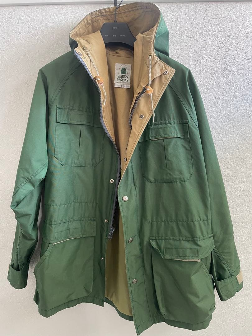 シエラデザイン　シェラデザイン　マウンテンパーカー　アメリカ製　60/40クロス