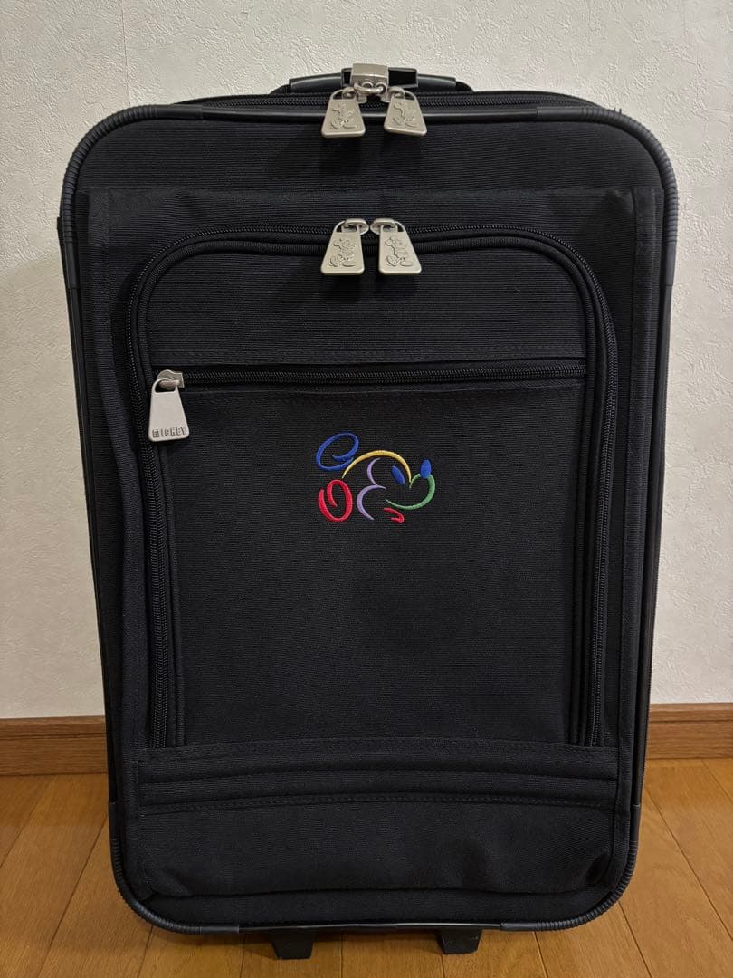 ディズニー　ミッキー　キャリーケース　布製　スーツケース