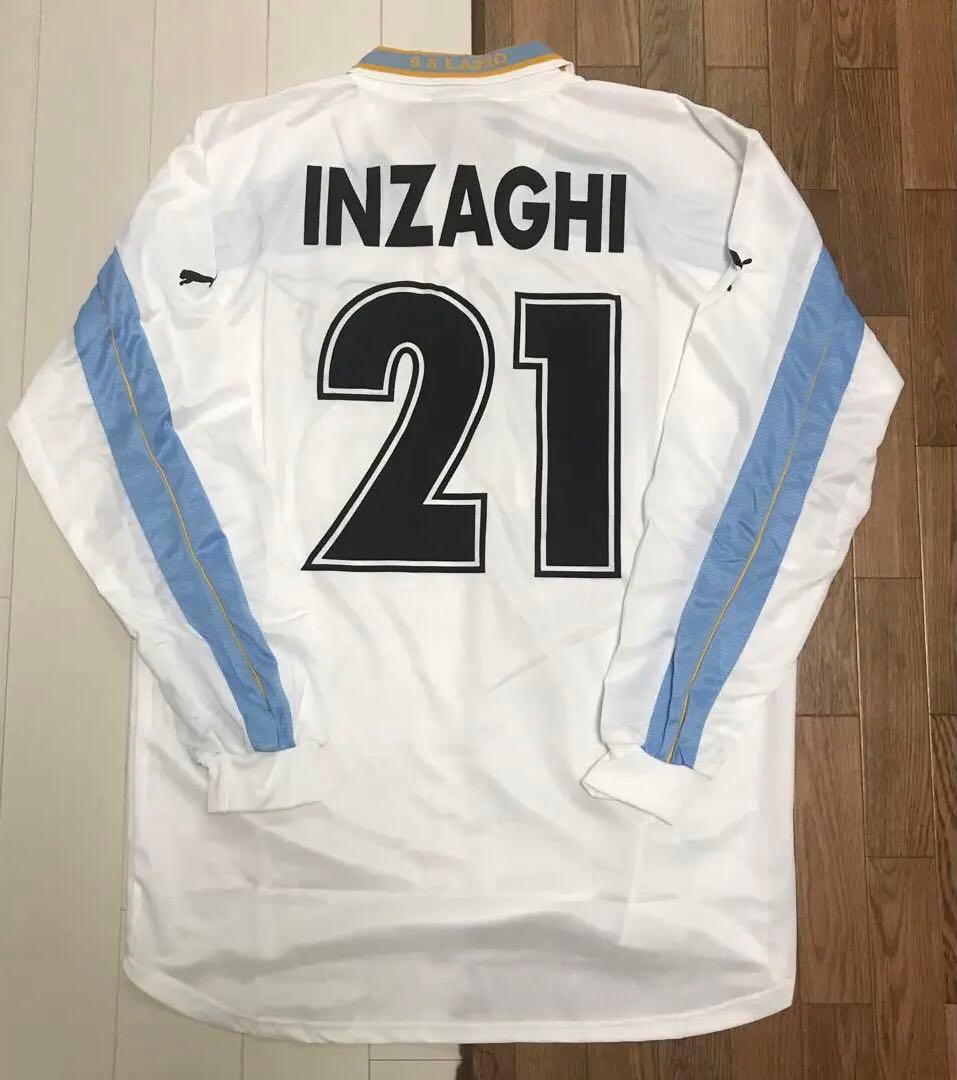 ★新品訳あり★ラツィオ　やユニフォーム　インザーギ選手　背番号21 サイズXL