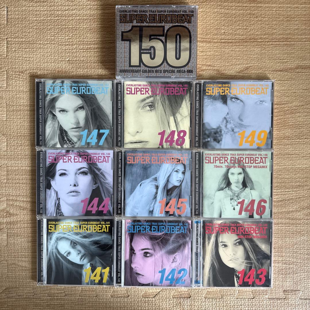 スーパーユーロビート VOL.141～150セット