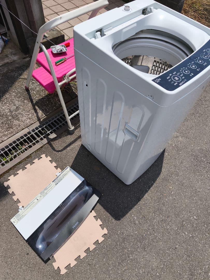 関東限定 条件にて無料配送 2021年 Haier 5.5㌔ 5.5kg 洗濯機