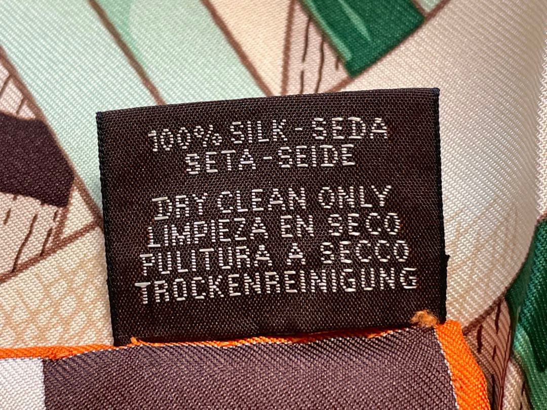 【希少！早い者勝ち！】HERMES カレ90 馬銜 シュミーズ デタイユ 焦茶