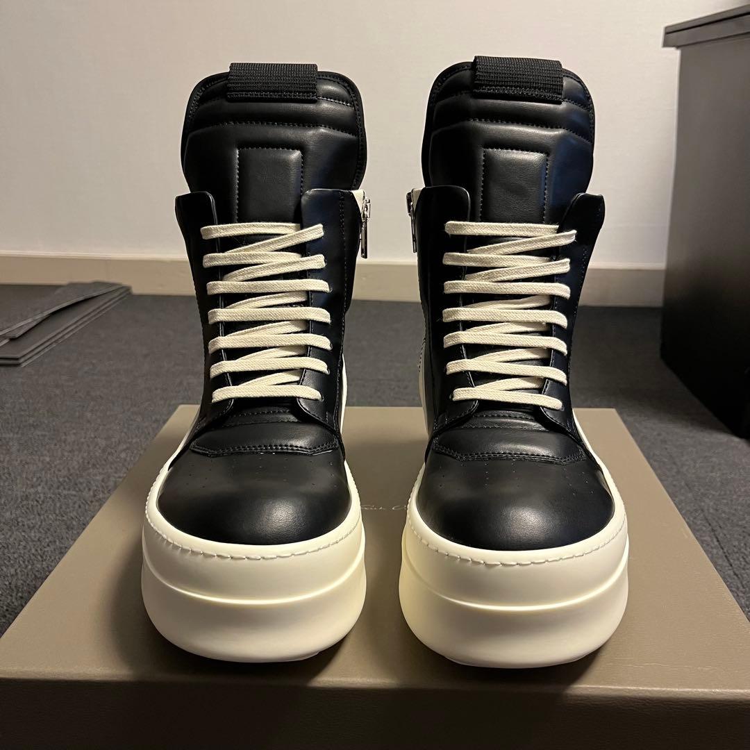 靴 RICKOWENS MEGA BUMPER GEOBASKET 42