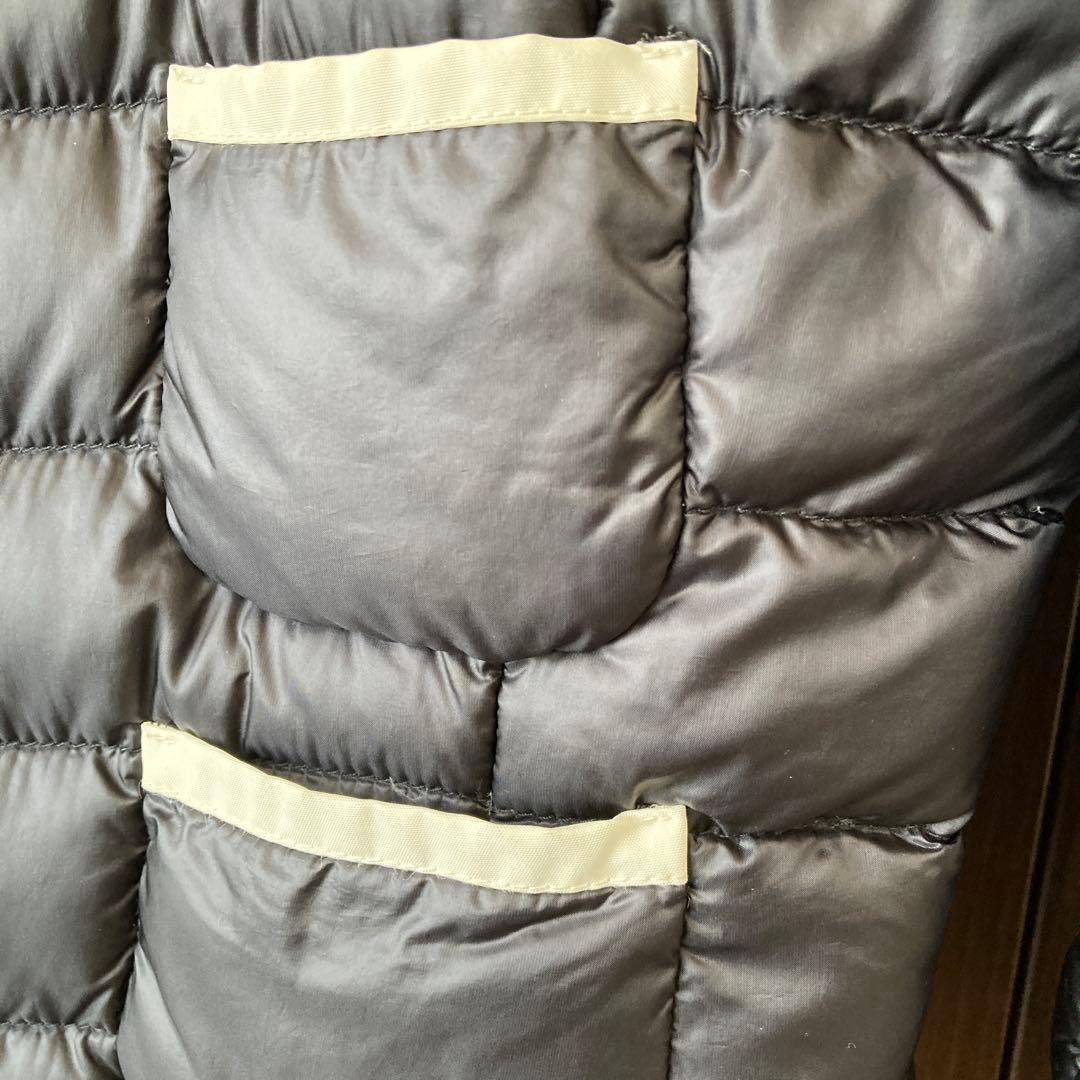 Moncler 黒 ダウンジャケット