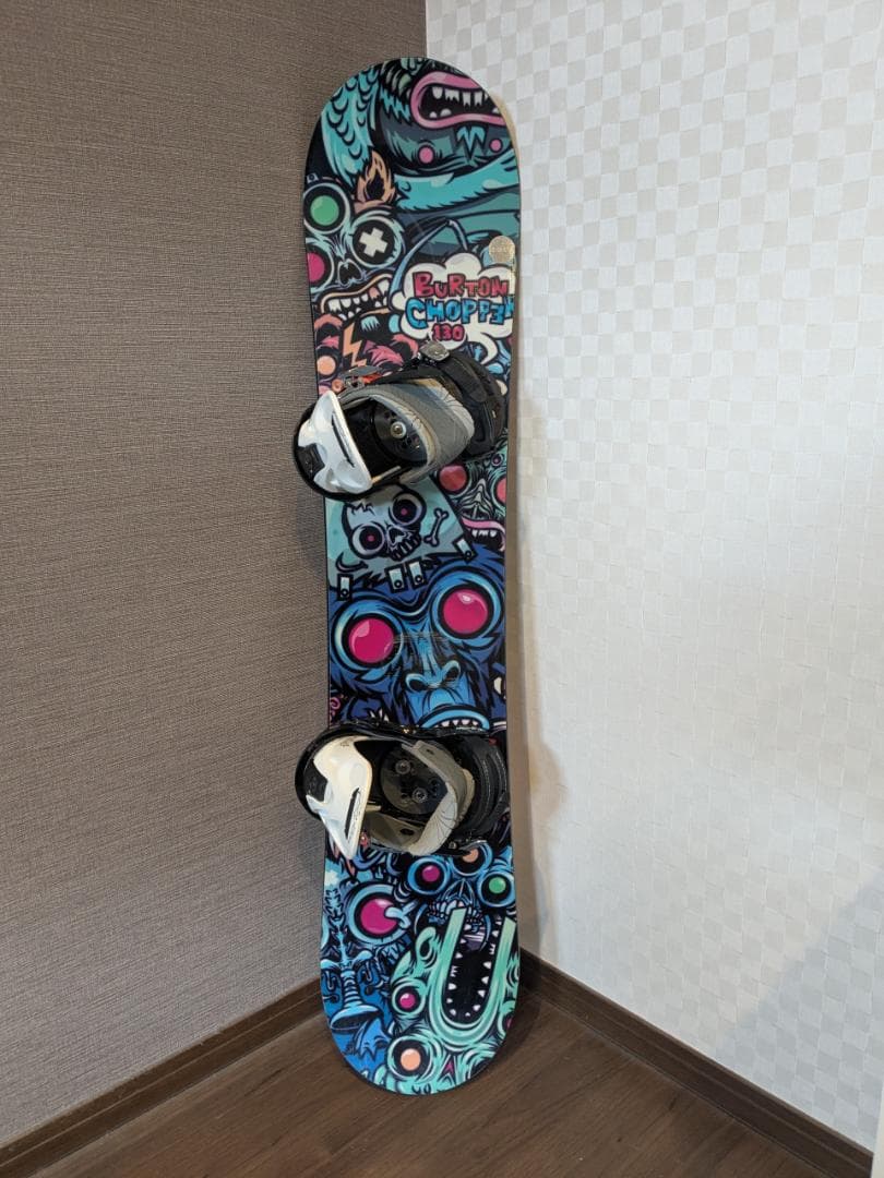 BURTON チョッパー 130cm ＆ミッション キッズ スノーボードセット