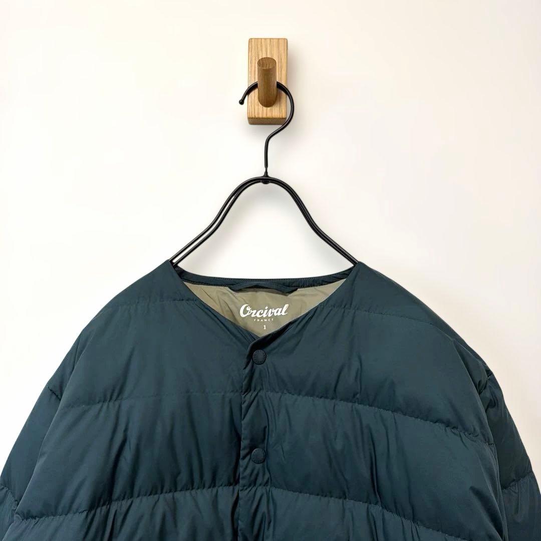 最終値下げ！ORCIVAL オーシバル　ポリエステルタフタ　ライトダウン