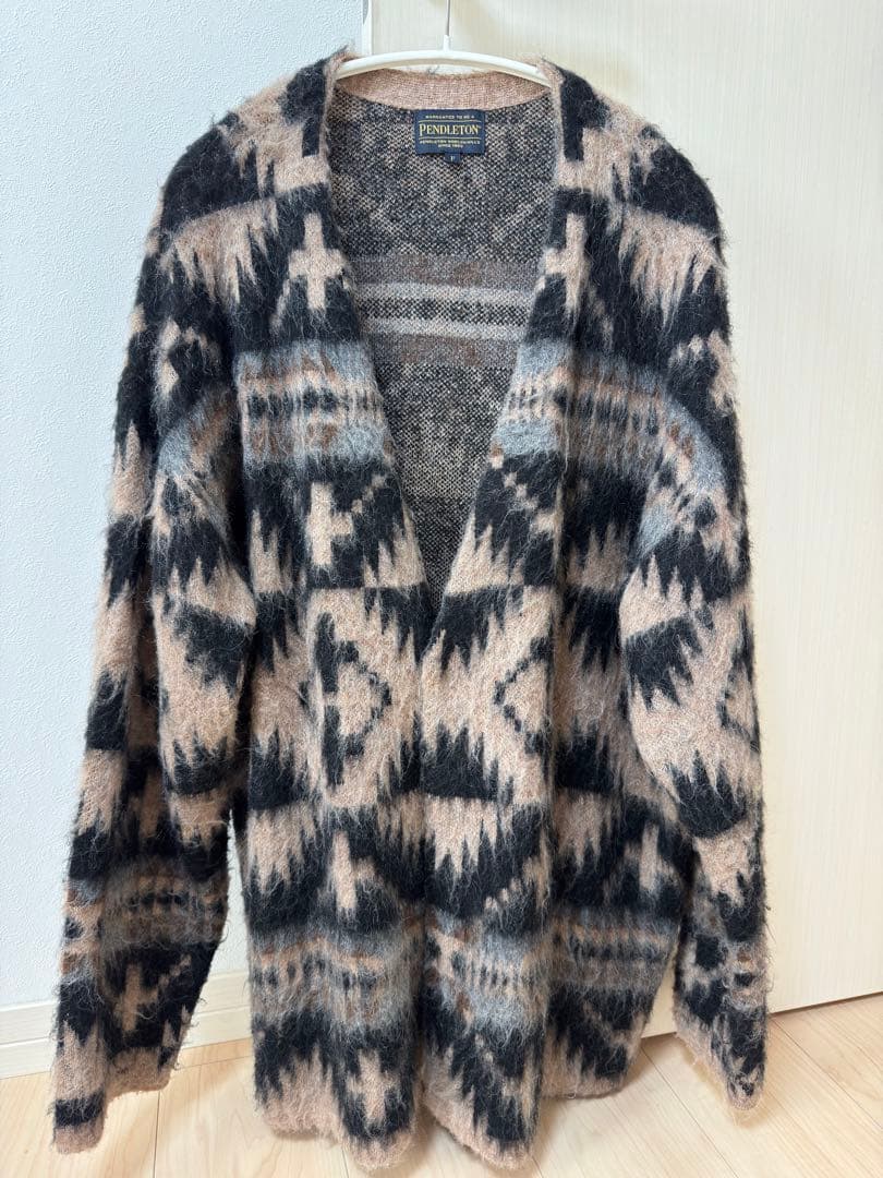 美品 ジャーナルスタンダードレリューム PENDLETON モヘアカーディガン