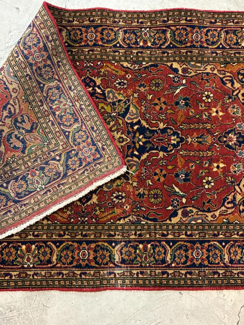 ✦vintage rug✦　150cm×87cm　インド・サルークラグ