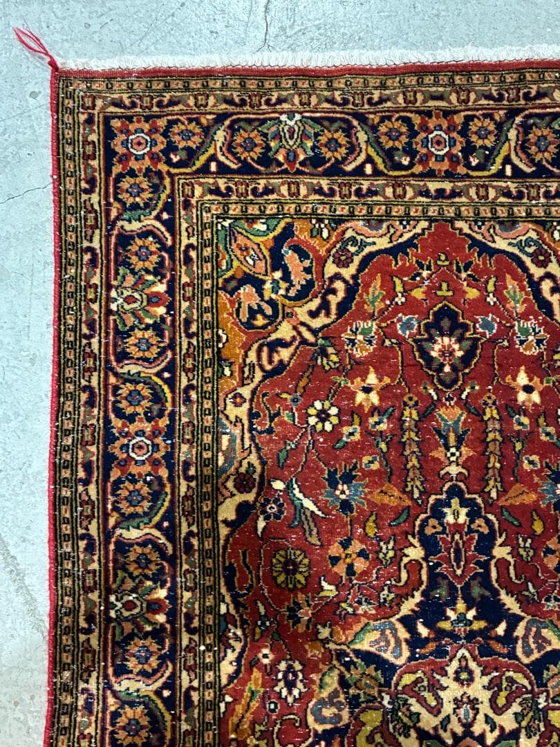✦vintage rug✦　150cm×87cm　インド・サルークラグ