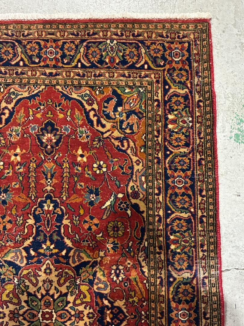 ✦vintage rug✦　150cm×87cm　インド・サルークラグ