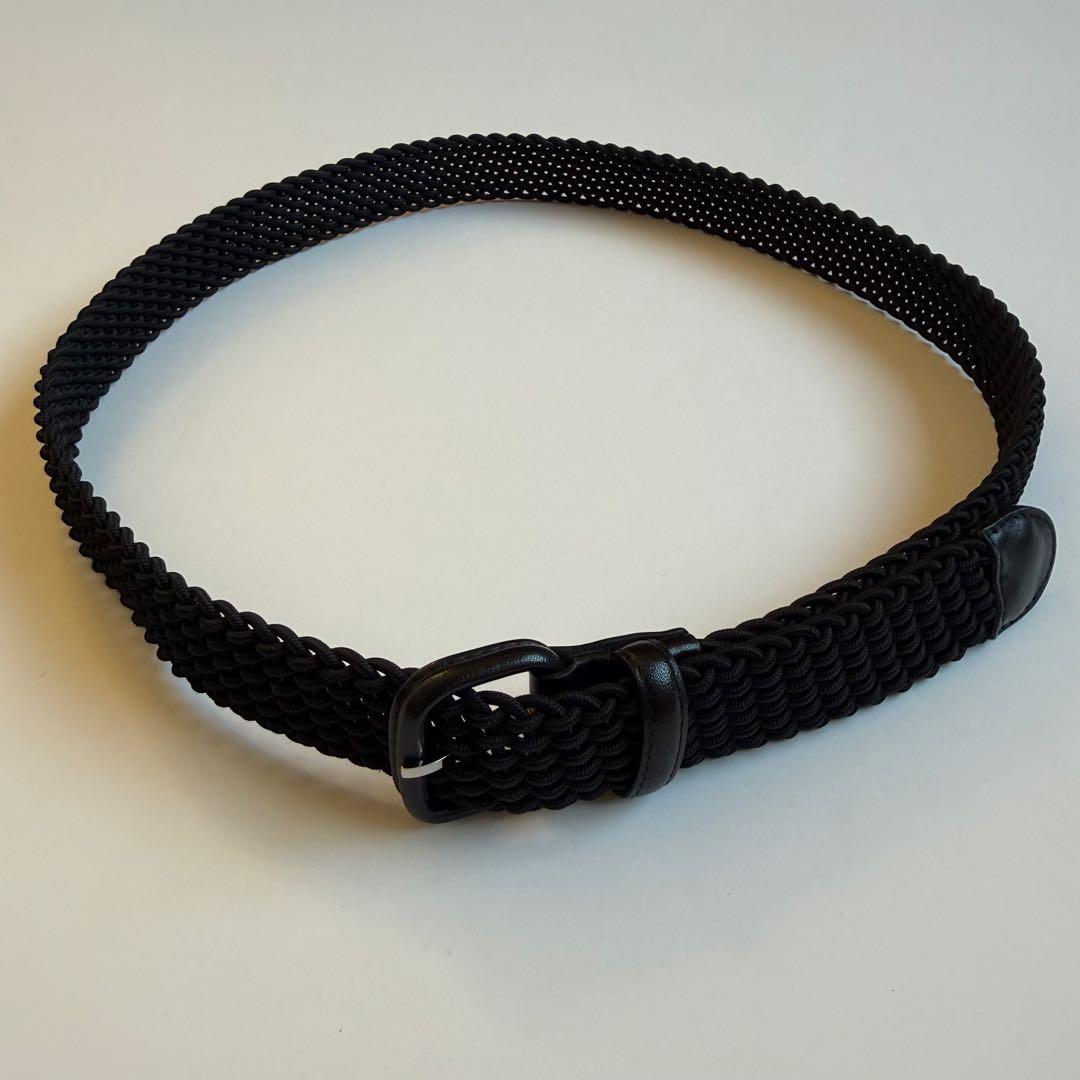 LAIGLON L’AIGLONレグロン 革巻きエラスティックメッシュベルト85