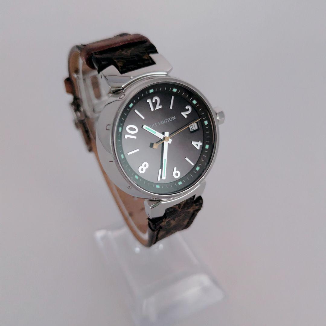 LOUIS VUITTON　ルイヴィトン　時計　タンブール　tambour　黒