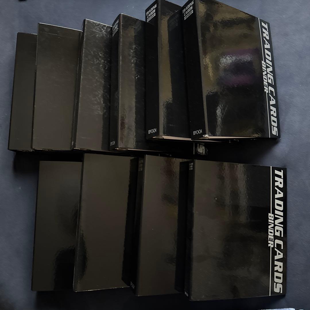 エポック トレーディングカードバインダー 12冊 まとめ売り