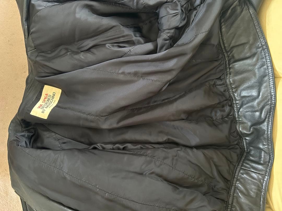 NICO　モスキーノ　ヴィンテージ　レザージャケット ライダース