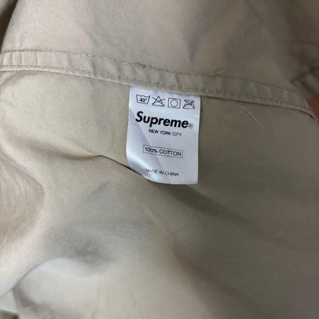 Supremeトレンチコート ベージュ M