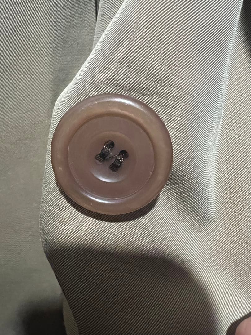 Aquascutum ベージュ トレンチコート 一枚袖