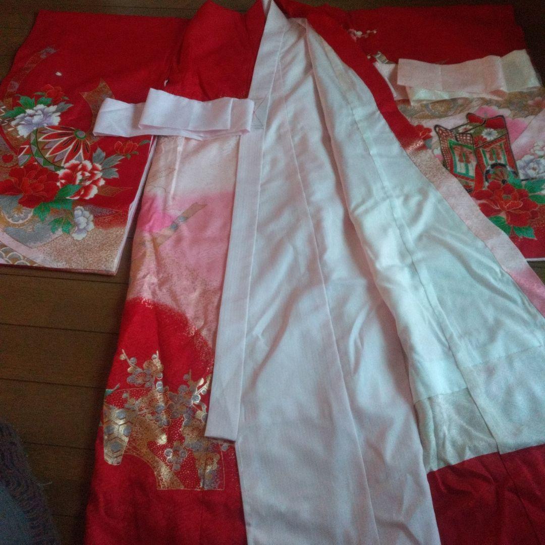宮参り　初着　着物　祝着　掛け着