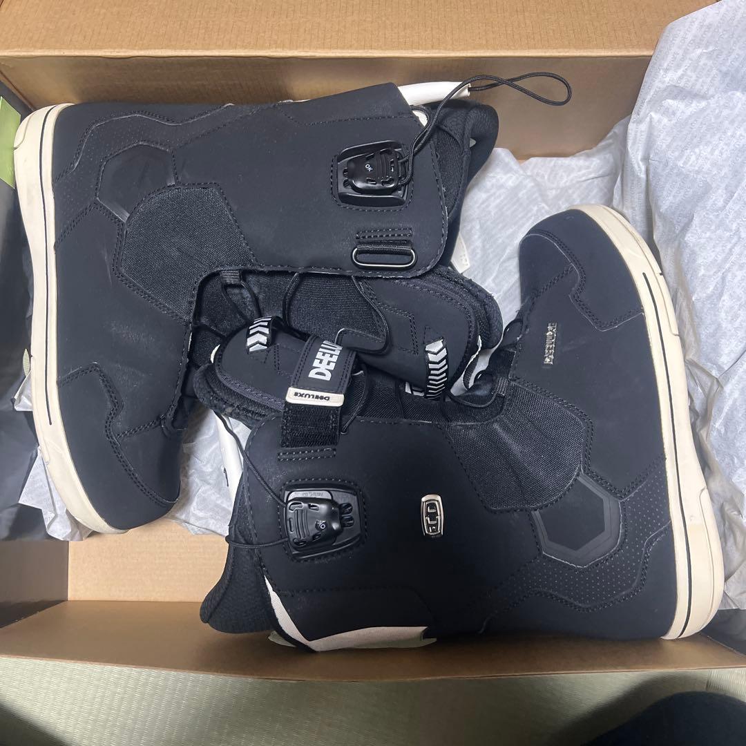 18-19DEELUXE ID7.1 BLACKディーラックス 美品26.5cm