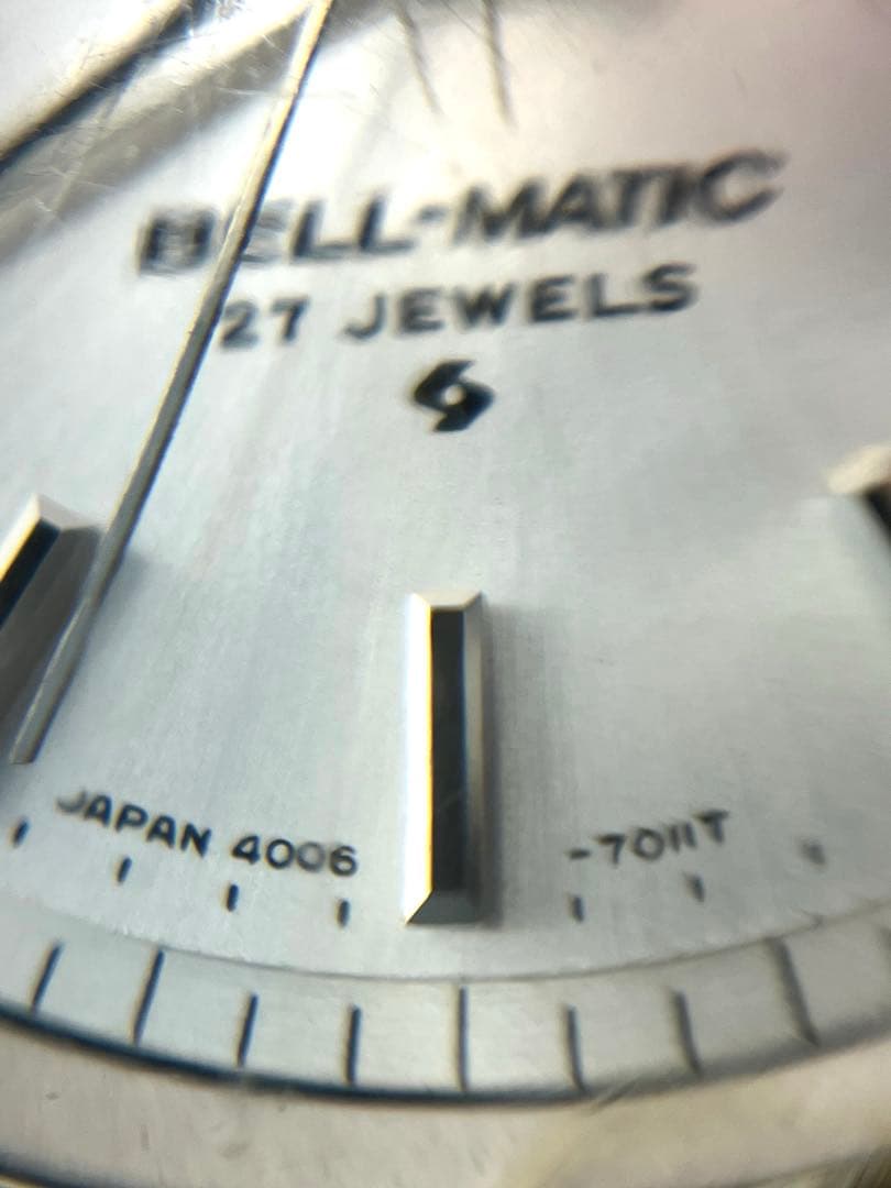 【T】希少✨SEIKO BELL-MATIC 27 JEWELS 稼働品