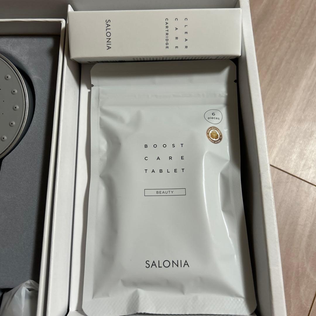 【SALONIA】ファインバブルクリア シャワーヘッド