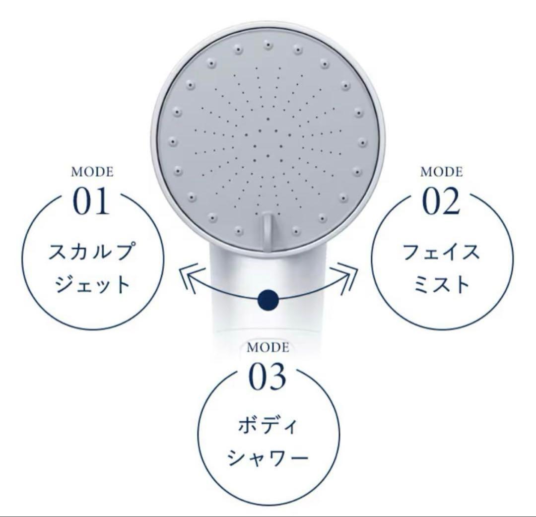 【SALONIA】ファインバブルクリア シャワーヘッド