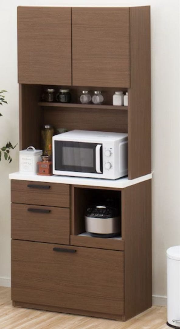 今週のみ出品　最終　ニトリ　ソレル80　キッチンボード　食器棚