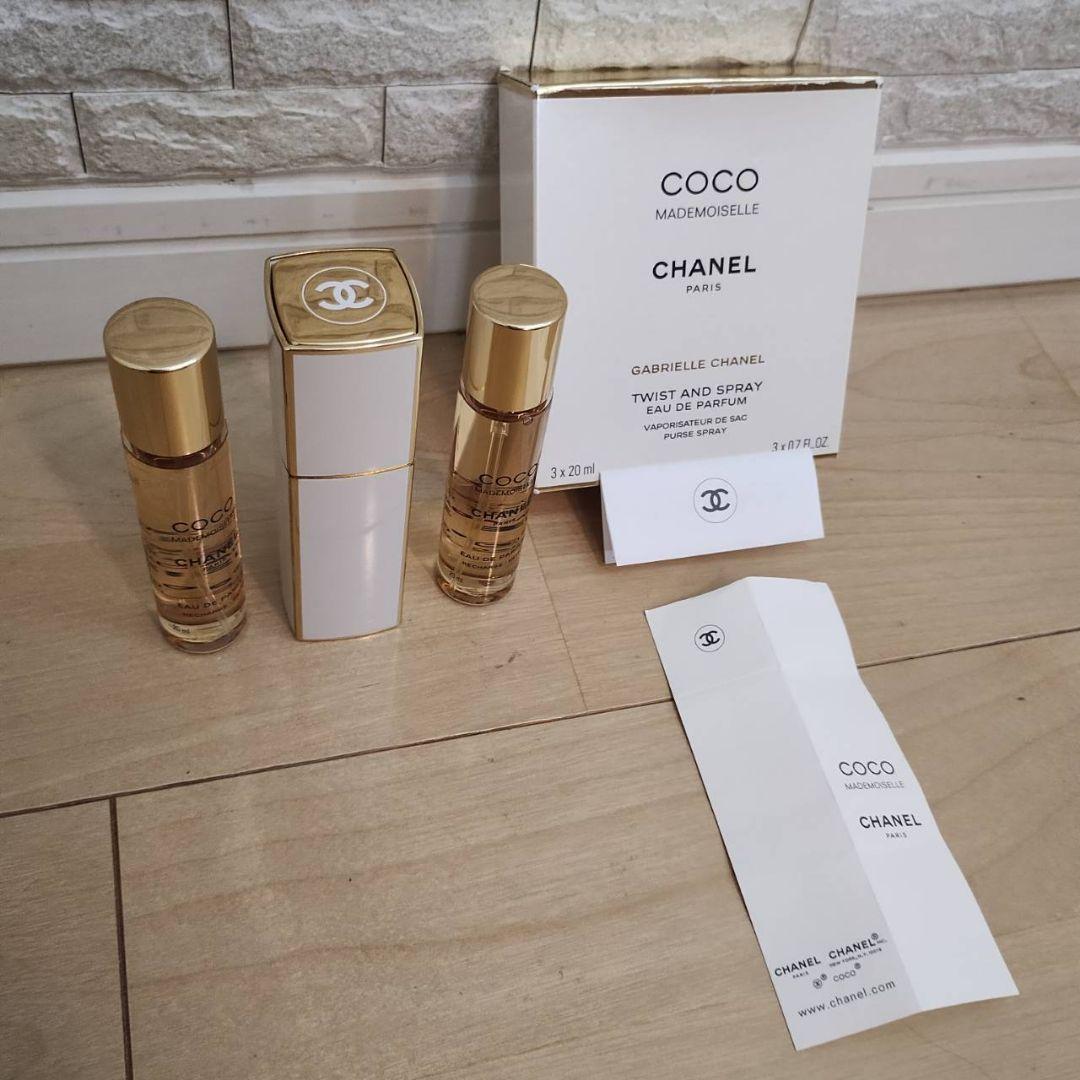 シャネル　ココ　マドモアゼル　ツイスト＆スプレイ