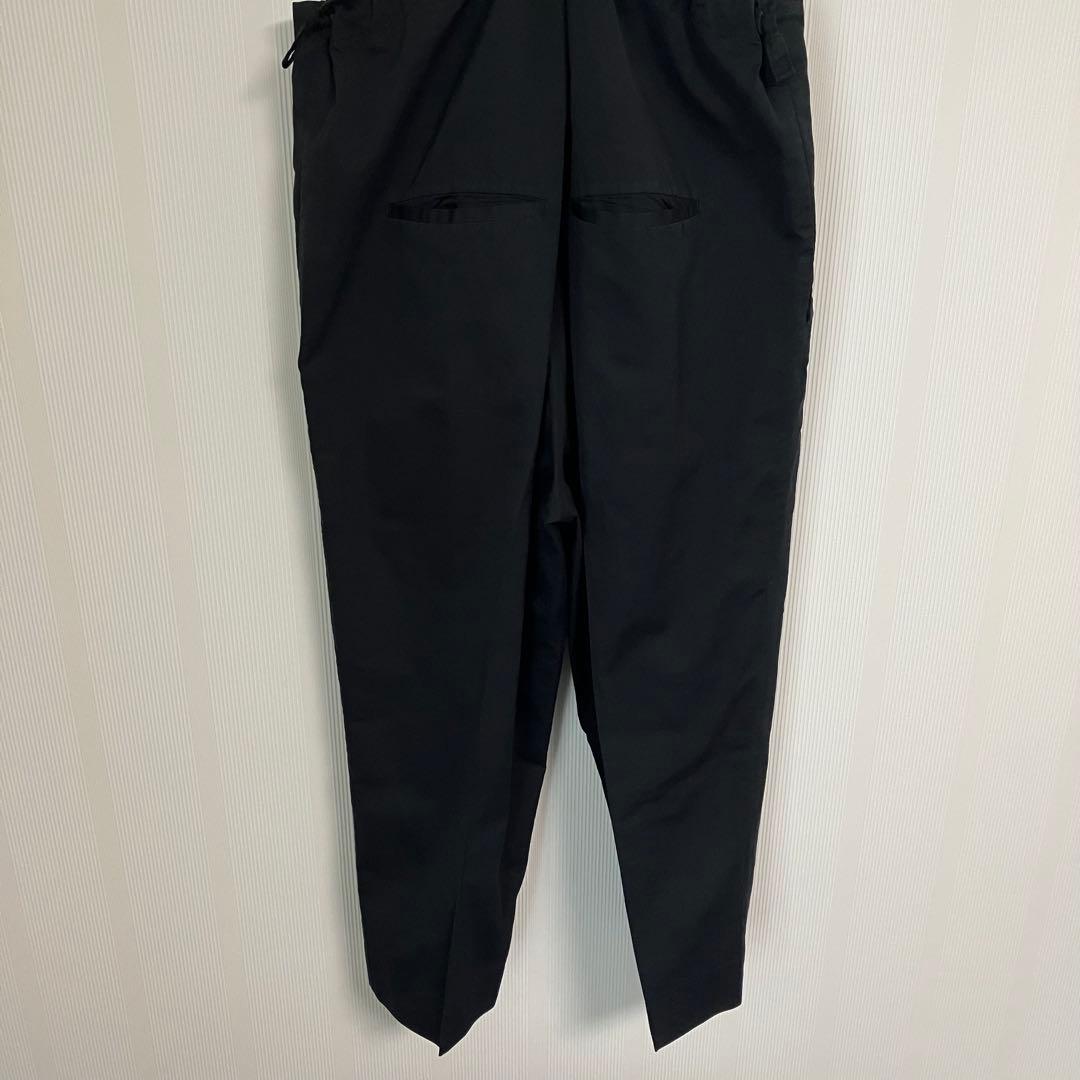 ドゥロワー Drawer コットンシルクオーバーオール　サロペット黒34