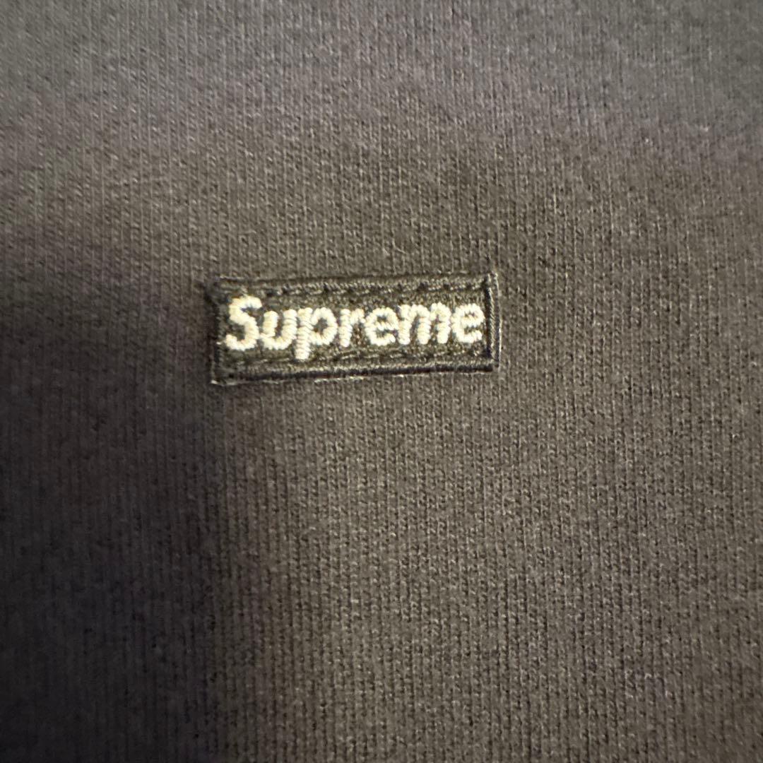 Supreme ブラック ジップアップパーカー Ｌサイズ