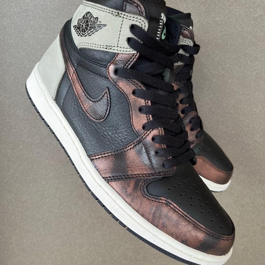 靴 NIKE AIR JORDAN 1 HI OG RUST SHADOW 27.5