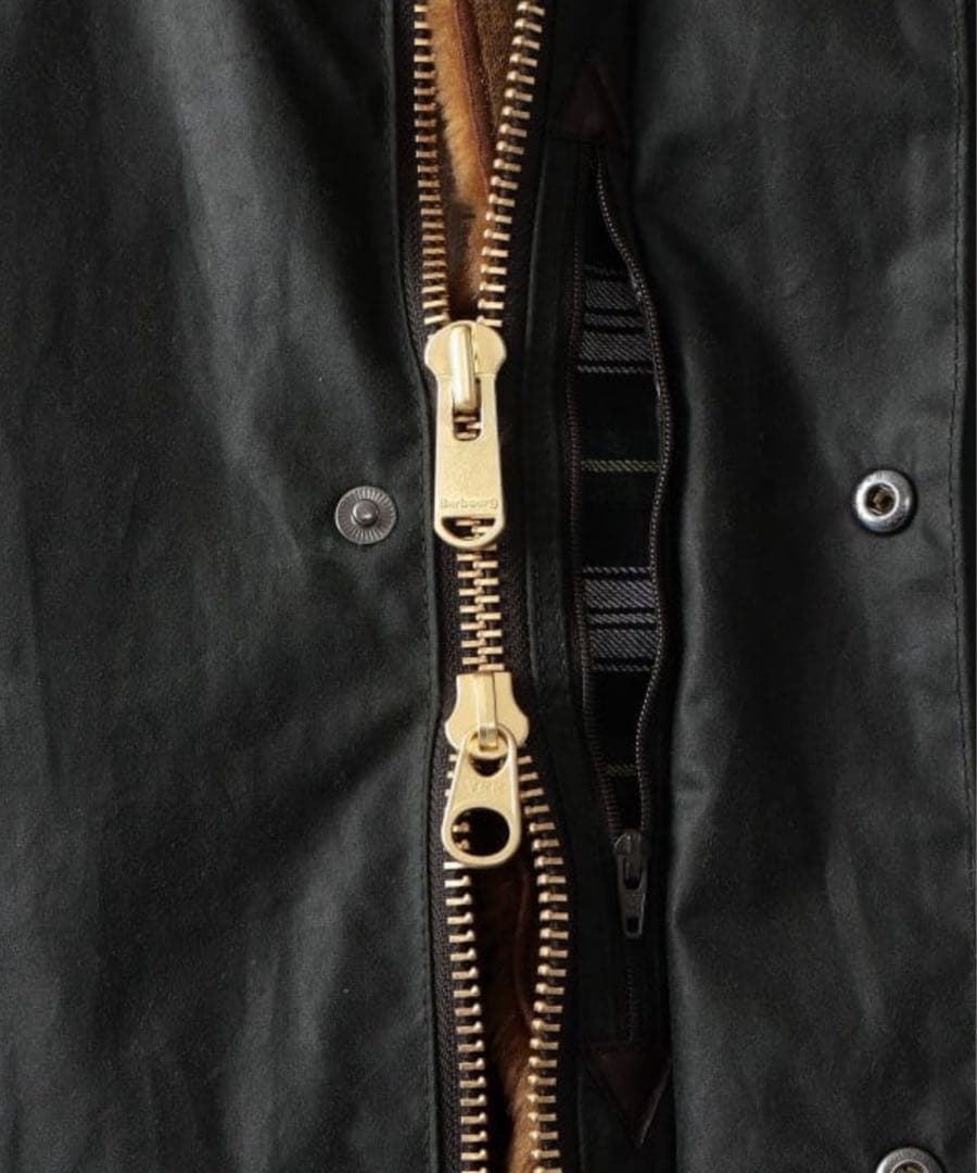 Barbour × BEAMS F 別注 BEAUFORT オイルド ジャケット