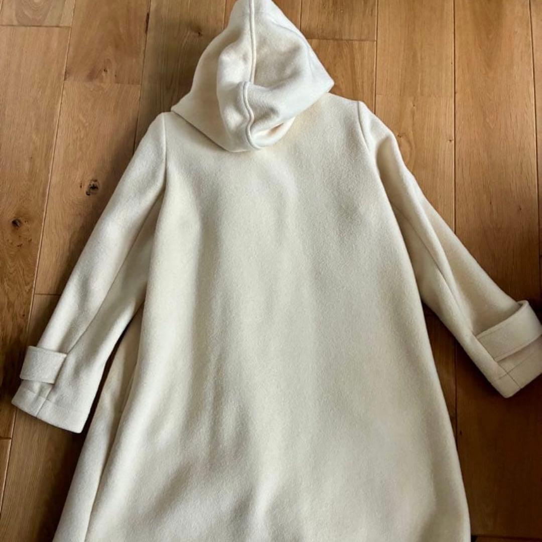 【即日発送】mizuiro indダッフルコート【限定色】アイボリー