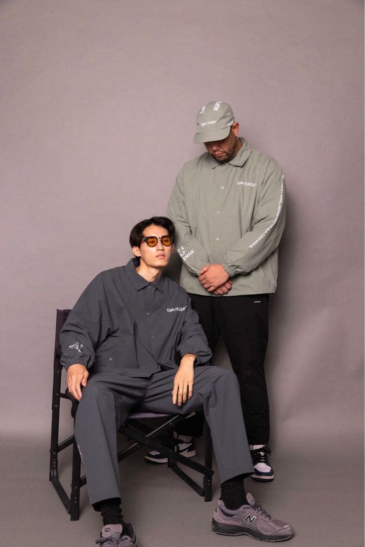 ラフロッグ　キャプテンズヘルム　コラボ　アジャスタブルパンツ　L