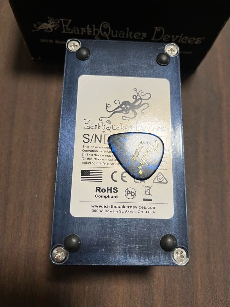 ギター EQD Special Cranker blue steel color