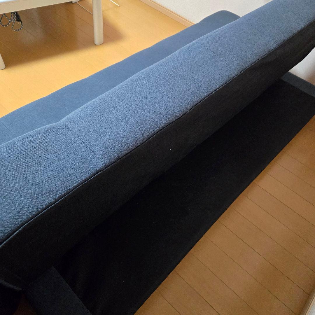 グレー ソファベッド シンプルデザイン